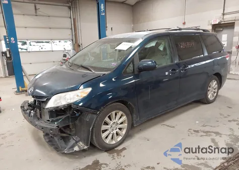 2012 Toyota Sienna Le 7 Passenger из США, поврежденный, VIN 5TDJK3DC6CS032621